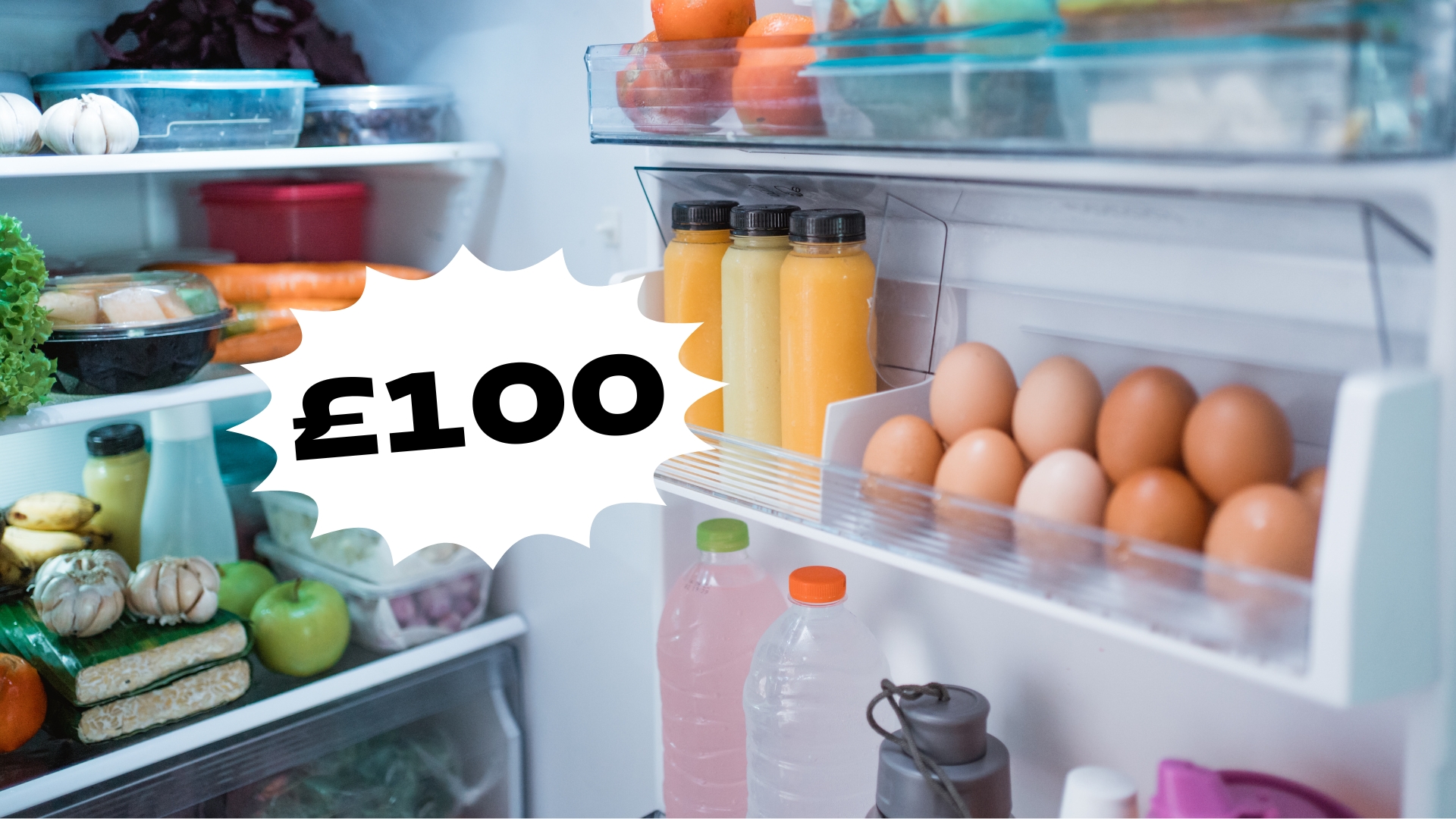 a refrigerator filled with food