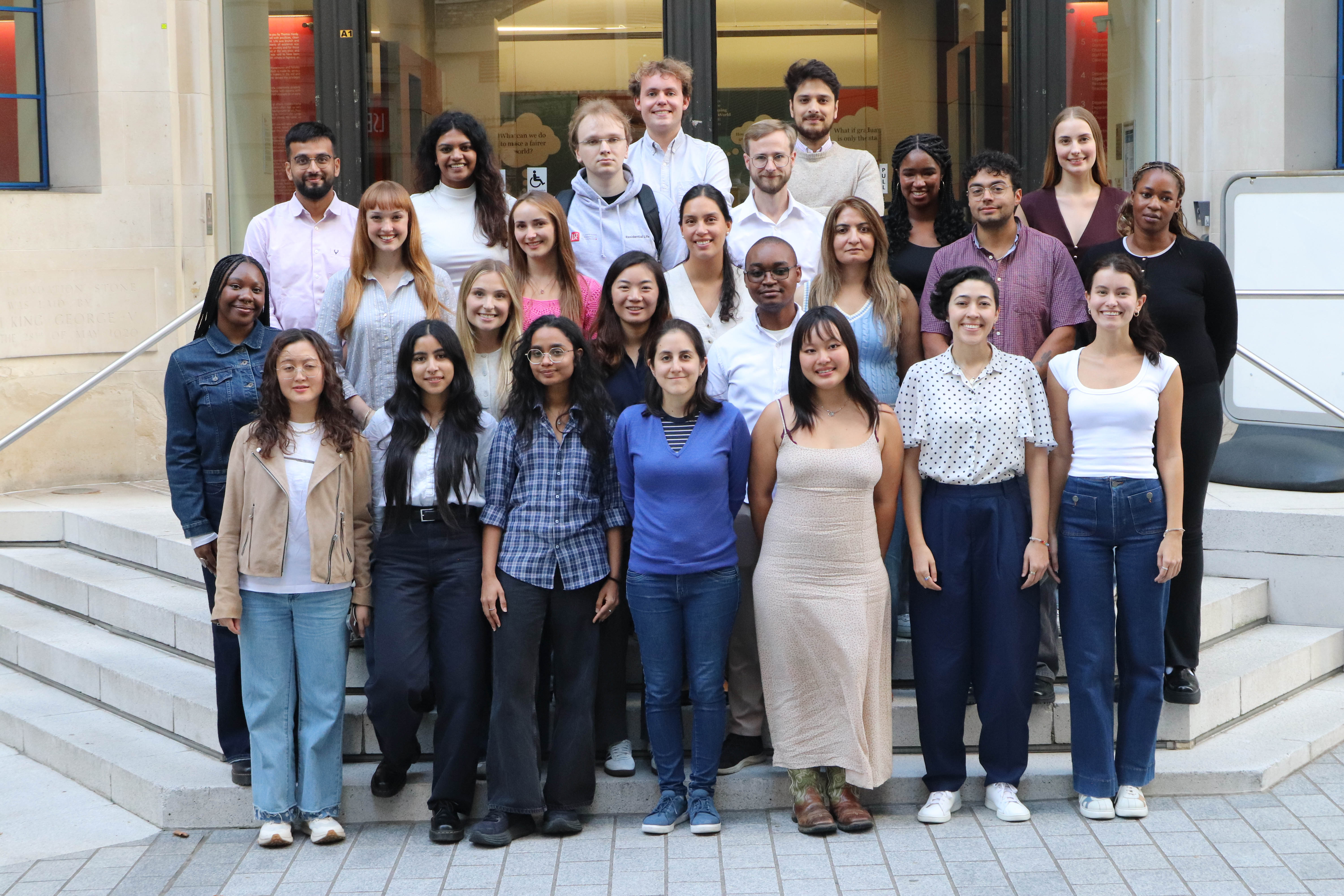 Kristin Hanson et al. posing for a photo