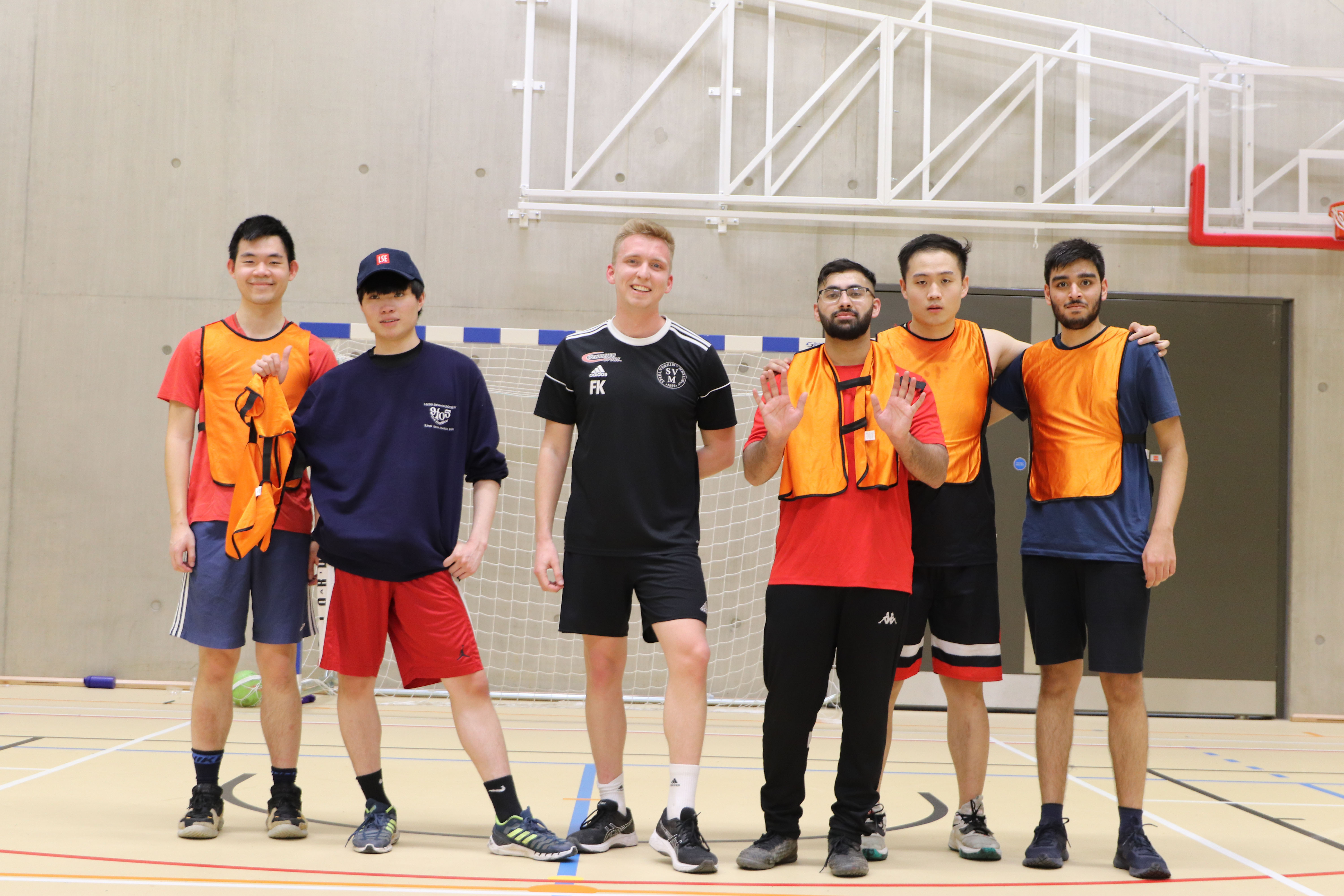 Harris Zafar et al. posing for the camera